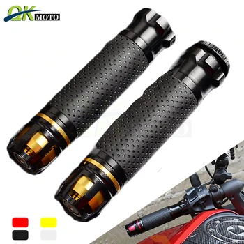 

1 Pair Motorcycle Handlebar CNC Aluminum Rubber Gel Hand Grips 22mm 7/8"handlebar For SUZUKI GSF 600 Bandit S 750