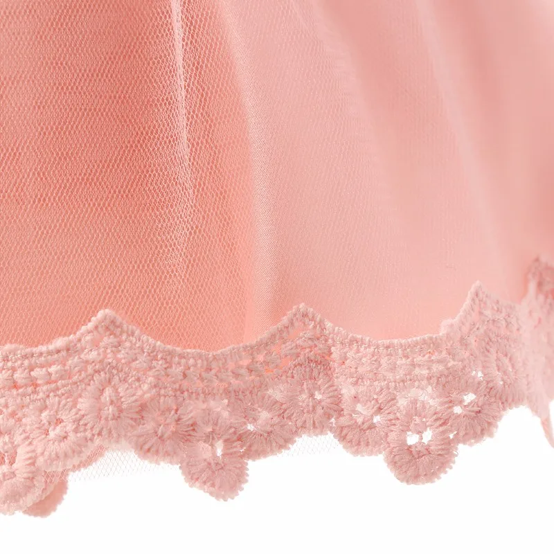 Autumn Baby Girl Dress Long Sleeve Pink White Infant Dress For Baptism Christening First Birthday Party Toddler Girls Clothes HTB1ouH0NXXXXXcYXXXXq6xXFXXXl - Autumn Baby Girl Dress Long Sleeve Pink White Infant Dress For Baptism Christening First Birthday Party Toddler Girls Clothes