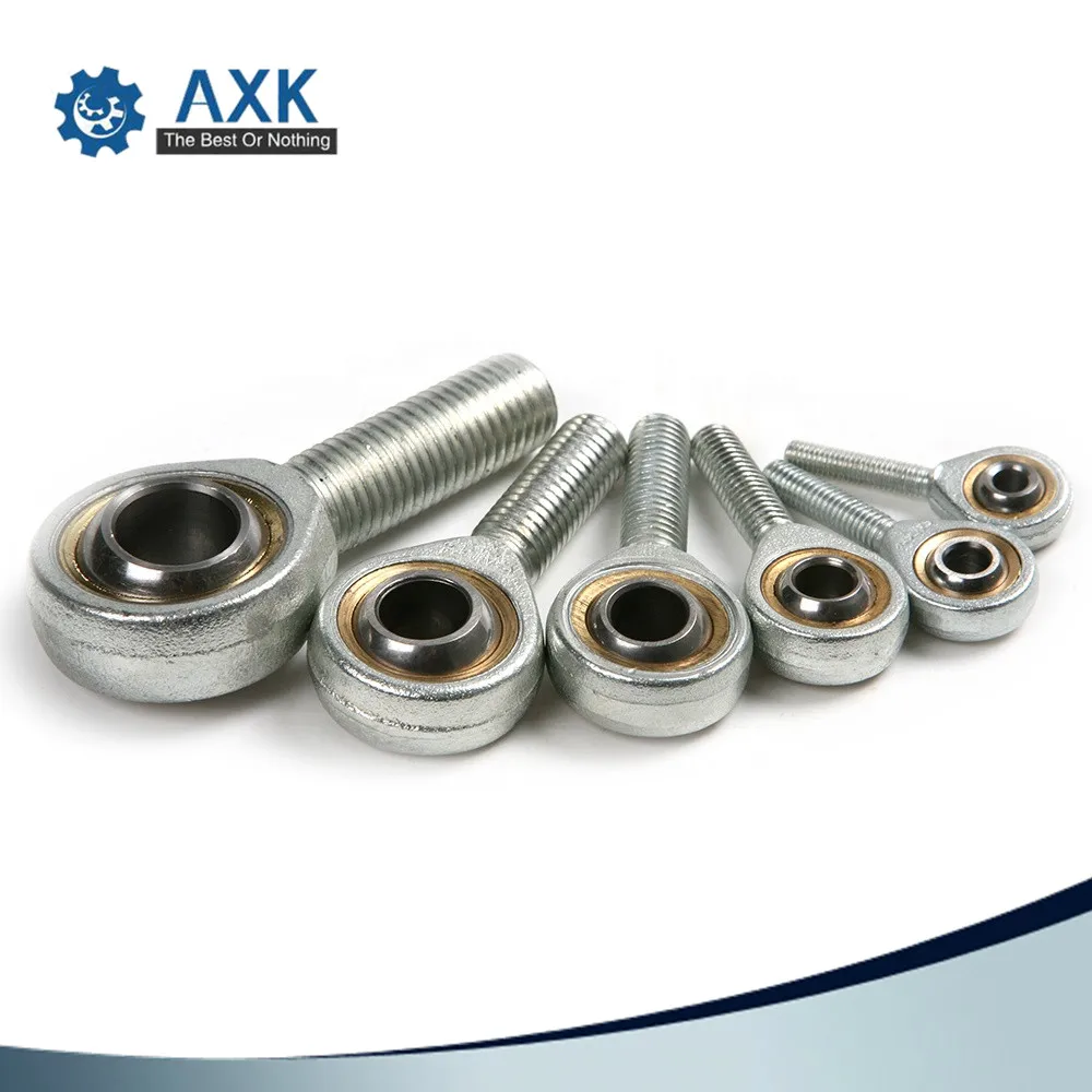 10pcs Free shipping POS8 8mm right hand Inlaid line rod ends with male thread Spherical plain bearing