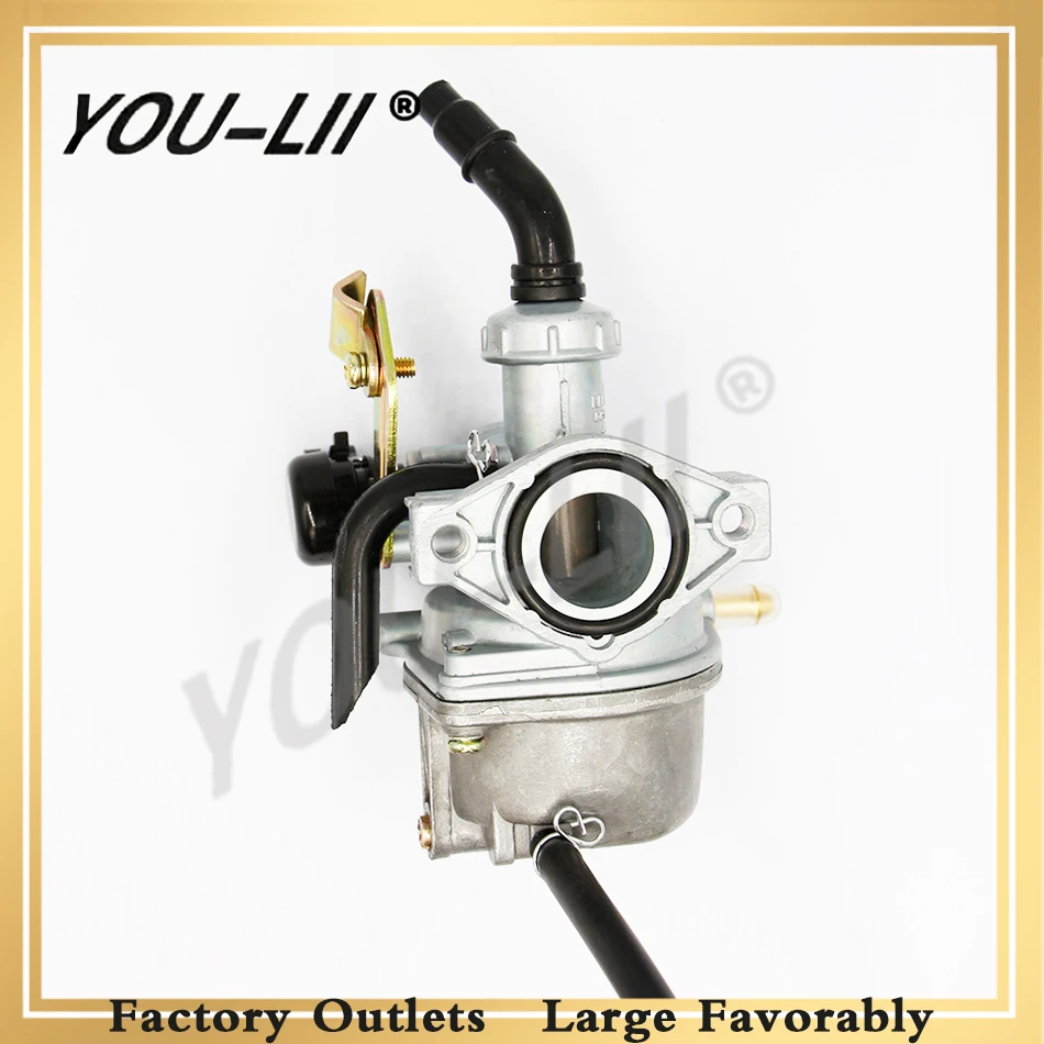 YOULII OEM 19 мм PZ19 МОТОЦИКЛ КАРБЮРАТОР автоматический 50cc 70cc 90cc 110cc atv 110cc грязь велосипед карбюратор дроссель Taotao карбюратор