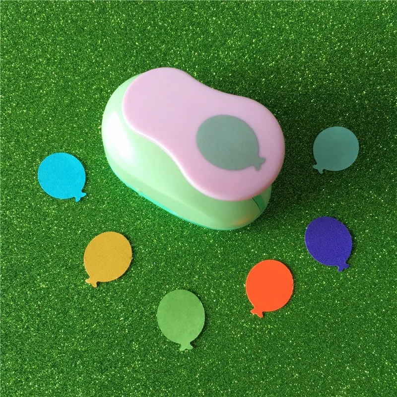 

Free Shipping 1"(2.5cm) balloon shape EVA foam punches paper punch for greeting card handmade DIY scrapbook craft punch machine