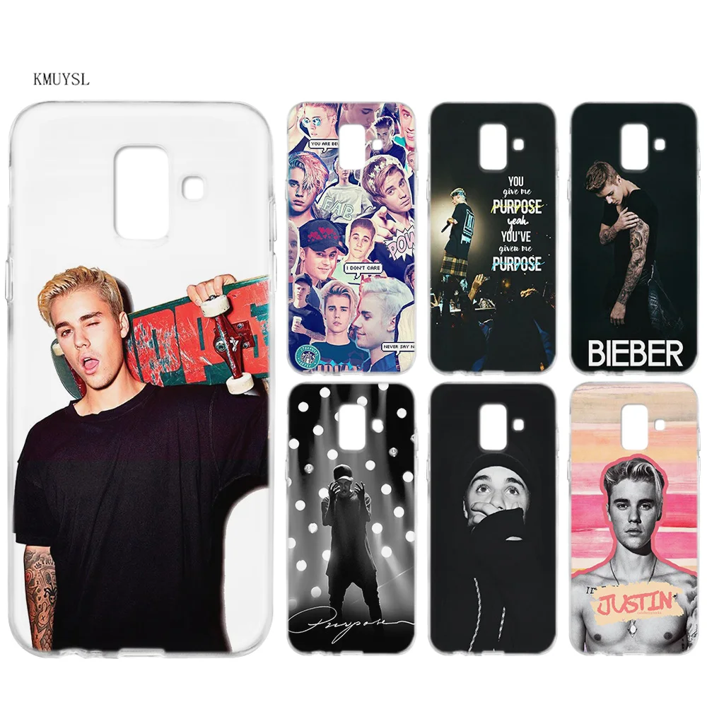 KMUYSL Justin Bieber daddy TPU Silicon Clear Soft Case Cover Shell for
Samsung Galaxy A6 A8 Plus J6 J4 J8 2018