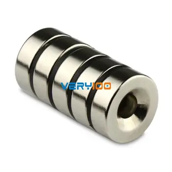 

1pc N50 Super Strong Round Neodymium Countersunk Ring Magnets 30mm x 10mm Hole: 10mm Rare Earth Wholesale Free Shipping!