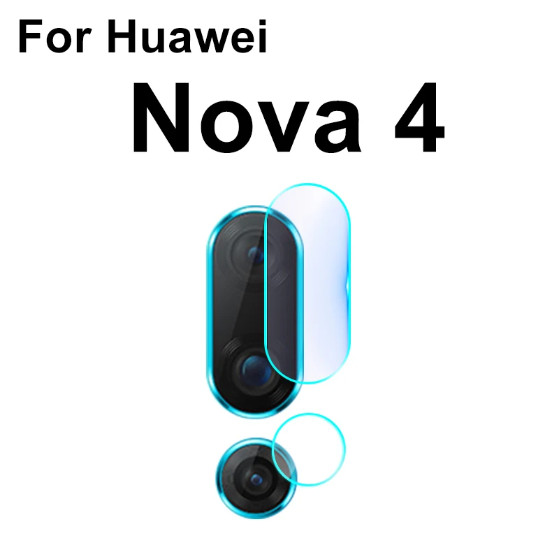 For Nova 4 Закаленное стекло для объектива камеры Huawei P20 Lite P30 Lite Mate 20 Lite P Smart P20 Pro P30Pro Nova 3 3i Защитная пленка для экрана - Цвет: For Nova 4