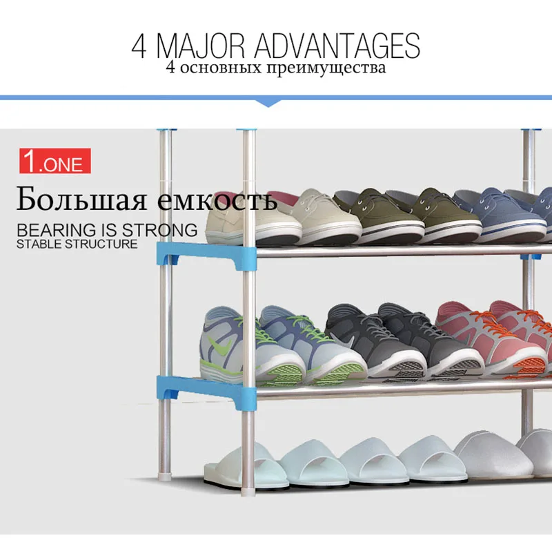 Simple Metal Iron Shoe Shelves Multi-layers School Dormitory Shoe Storage Rack Home Entrance sapateira Shoe Cabinet