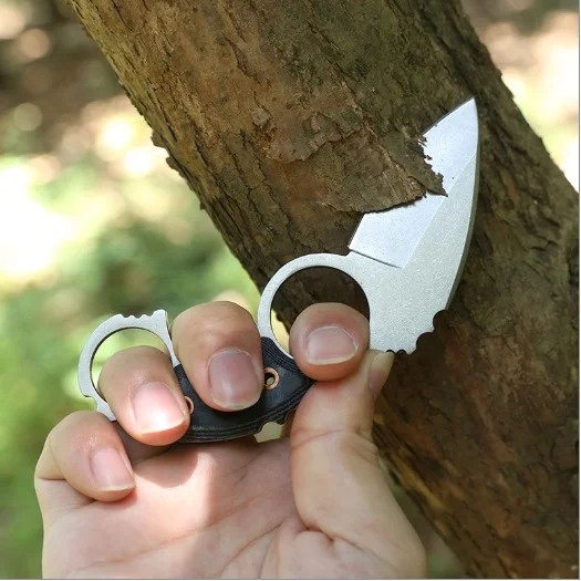 Watchman коготь Karambits фиксированное лезвие шейный нож Тактический охотничий