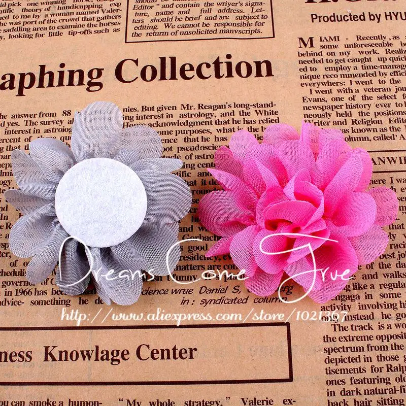 Искусственные цветы для волос 20 шт./лот 2 дюйма 16 цветов|artificial flowers|flowers forflower crochet |