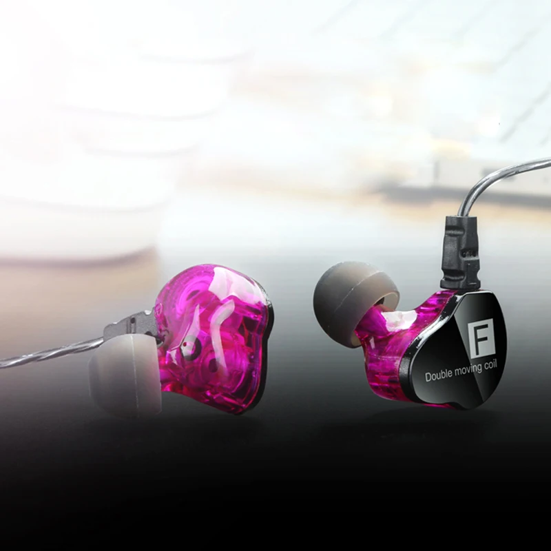 Auriculares De Doble Unidad Fonge F4 Subwoofer Hifi 4d Audio Auriculares De Doble Unidad Fonge F4 Subwoofer Hifi 4d Audio