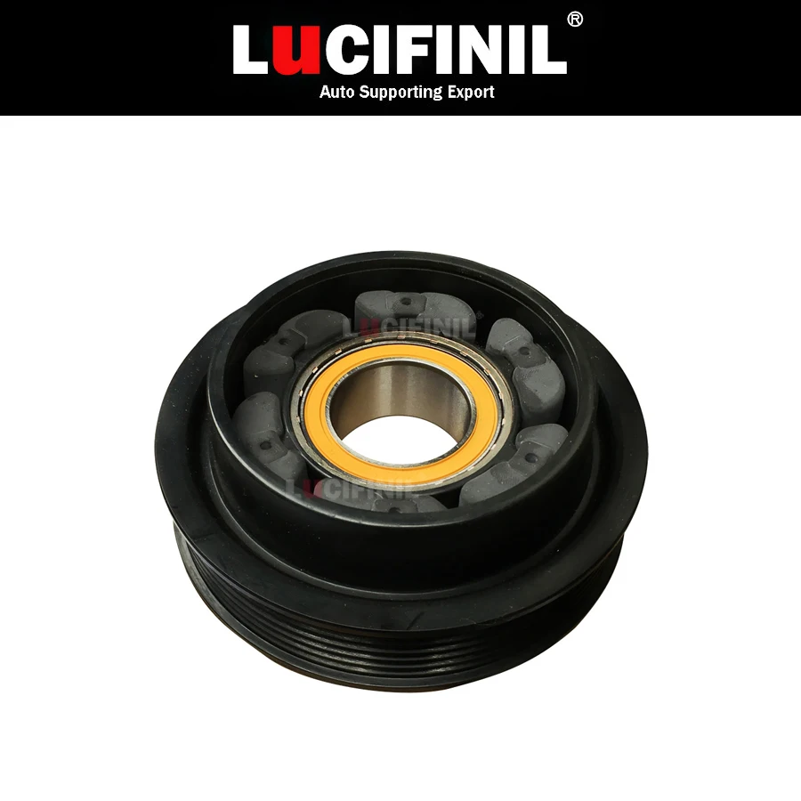

LuCIFINIL 2015-2016 970 6PK AC A/C Air Conditoner Compressor Clutch Pulley
