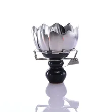 1 шт. цветок лотоса держатель угля для кальяна чаша алюминиевый сплав Табак для кальяна чаша