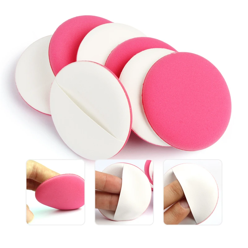 MAANGE 7PCS/set Makeup Puff Powder Cosmetic Round Sponge Puff Face Kits