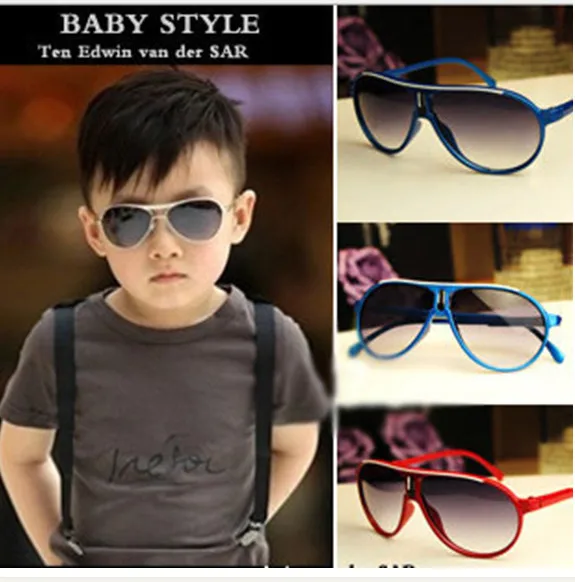 

Eyesilove 10pcs/lot fashion baby sunglasses boys girls plastic sunglasses eyewear children sun glass kids gafas UV400