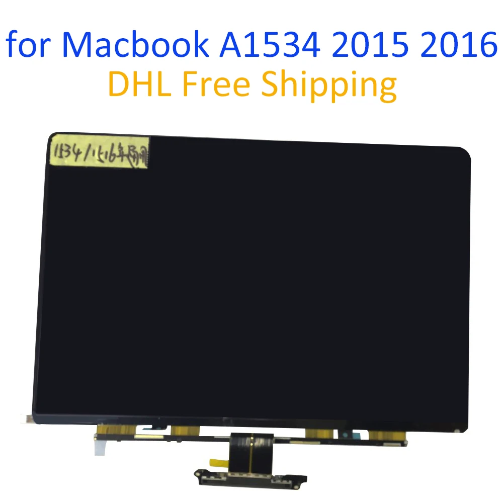 ALANGDUO for Apple Macbook Pro Retina Display LCD LED Screen A1534 2015 2016 MF855 MF865 12