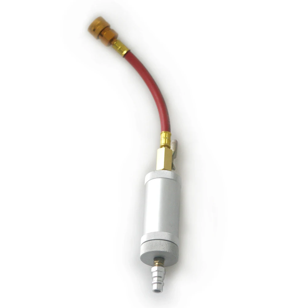 

AU Australia Warehouse Car Auto R134A Refrigeration Oil Filler Tube Pure Liquid 2oz Refrigerant Oil Filling Tube Cylinder