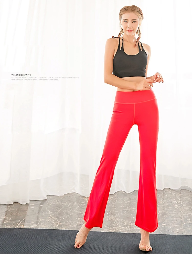 igh Waist Tights Yoga Loose Pants (1)
