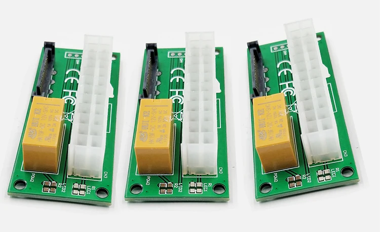 SATA 4Pin Настольный ATX 24PIN двойной блок питания синхронизатор ...