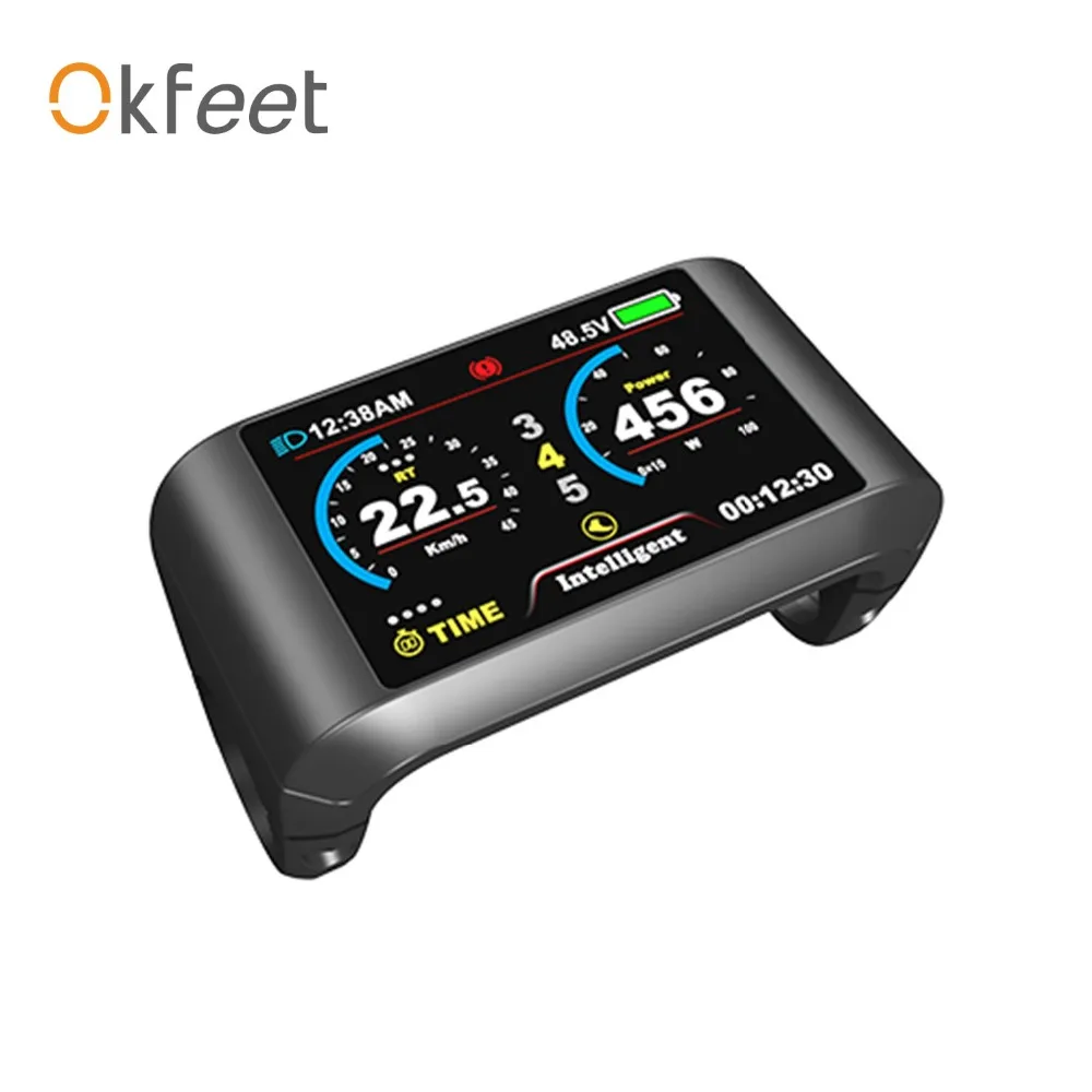 Цветной дисплей okfeet BAFNG Bafang 750C для двигателя 8fun со средним приводом BBS01 BBS02 BBSHD