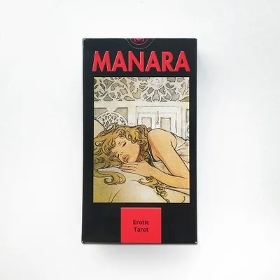 

78+2pcs 100% Original English version Manara Erotic Tarot cards set board game deck