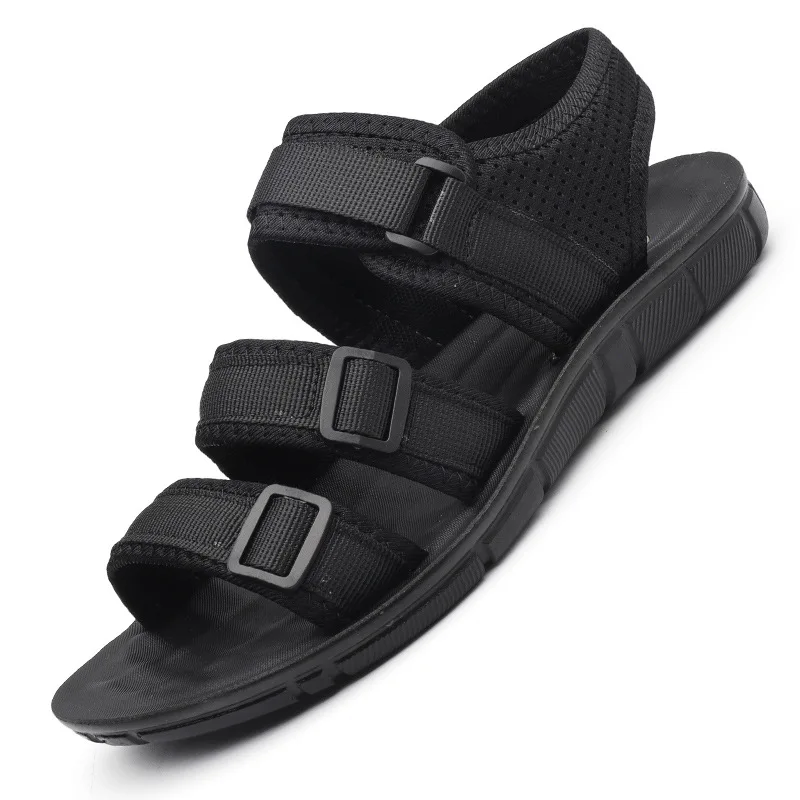 

AECBUY Men Sandals Men Leather Sandals Genuine Leather Mens Sandals Leather Sandals for Men NLXTA4