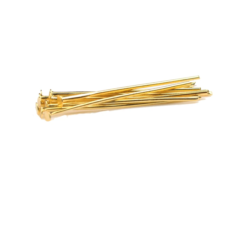 

fashion jewelry accessories100pcs 15mm-70mm Metal Head Pin eye pin For Jewelry Making Findings Accessories Wholesale Supplies