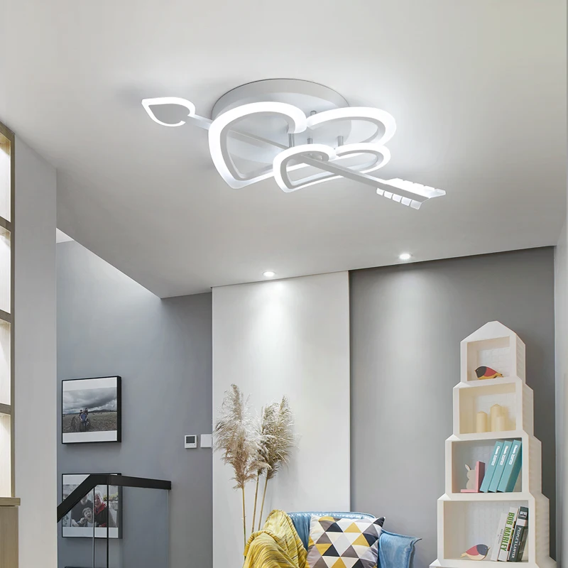 Современные светодиодные потолочные лампы Love Design для гостиной спальни столовых