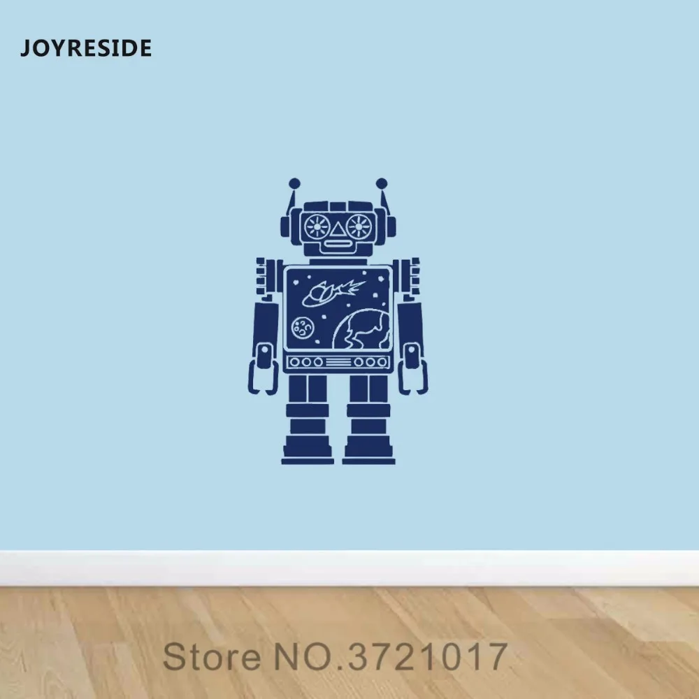 Художественная робот наклейка joyliving Виниловая декор для детской комнаты