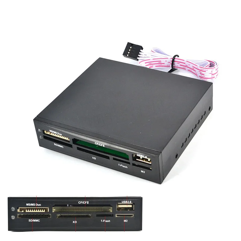 

Desktop Chassis Built-In Card Reader 3.5-Inch Multi-Function Card Reader