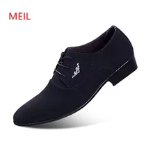 2018 Fashion Office Business Formal Shoes Men Elegant Wedding Classic Mens Pointed Toe Dress Shoes Casual Oxfords Shoes For Men