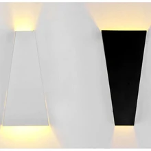 6 Вт 10 Вт напольный светильник стены Водонепроницаемый IP65 Алюминий AC110V 220 В поверхностного монтажа два боковых двор сад пейзаж балкон