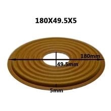 2 шт. 49,5/60/100/100 об/мин бренд OD180-183mm Упругая волна громкий Динамик сабвуфер низкочастотный динамик с басами Динамик ремонт паук демпфер