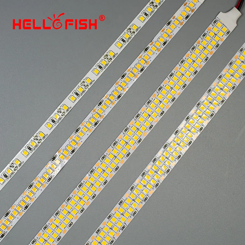 Светодиодный полосы света 2835 12V SMD 600 1200 2400 светодиодные чипы ленты 480 светодиодный