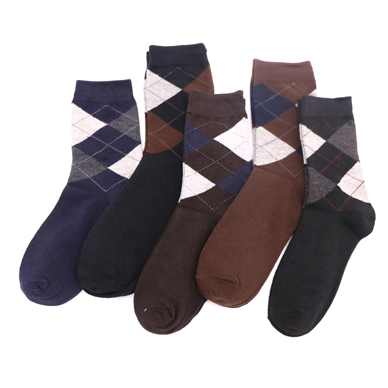 Buy 3Pair Men's Socks Cotton Polyester Sock For Men