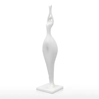 

Stretch Beauty 3D Printed Sculpture Elegant Model Escultura Artwork Figurines Artwork Home Decoration Accessories