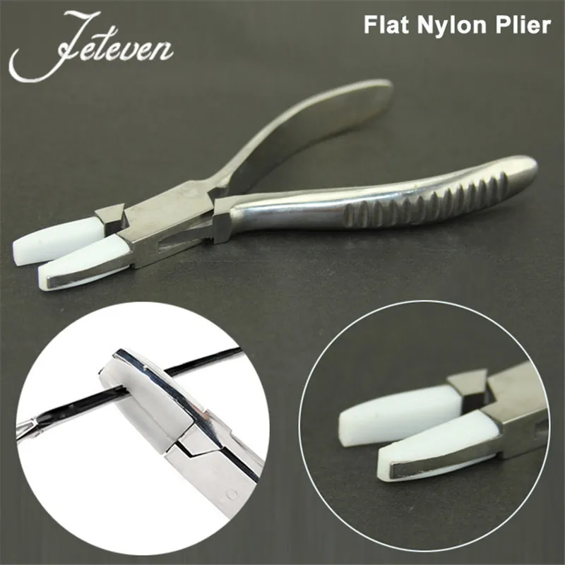 1pcs Glasses Optical Repair Pliers Stainless Steel Prevent Injury Flat