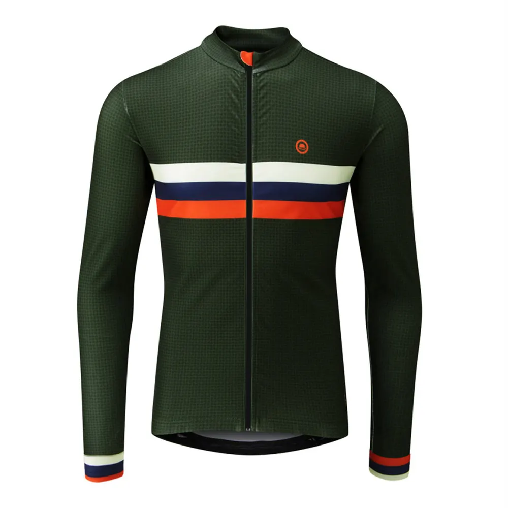 

Winter Cycling Clothign Long Sleeve thermal fleece Cycling Jersey Road MTB Bike Jacket High quality Ropa Ciclismo invierno
