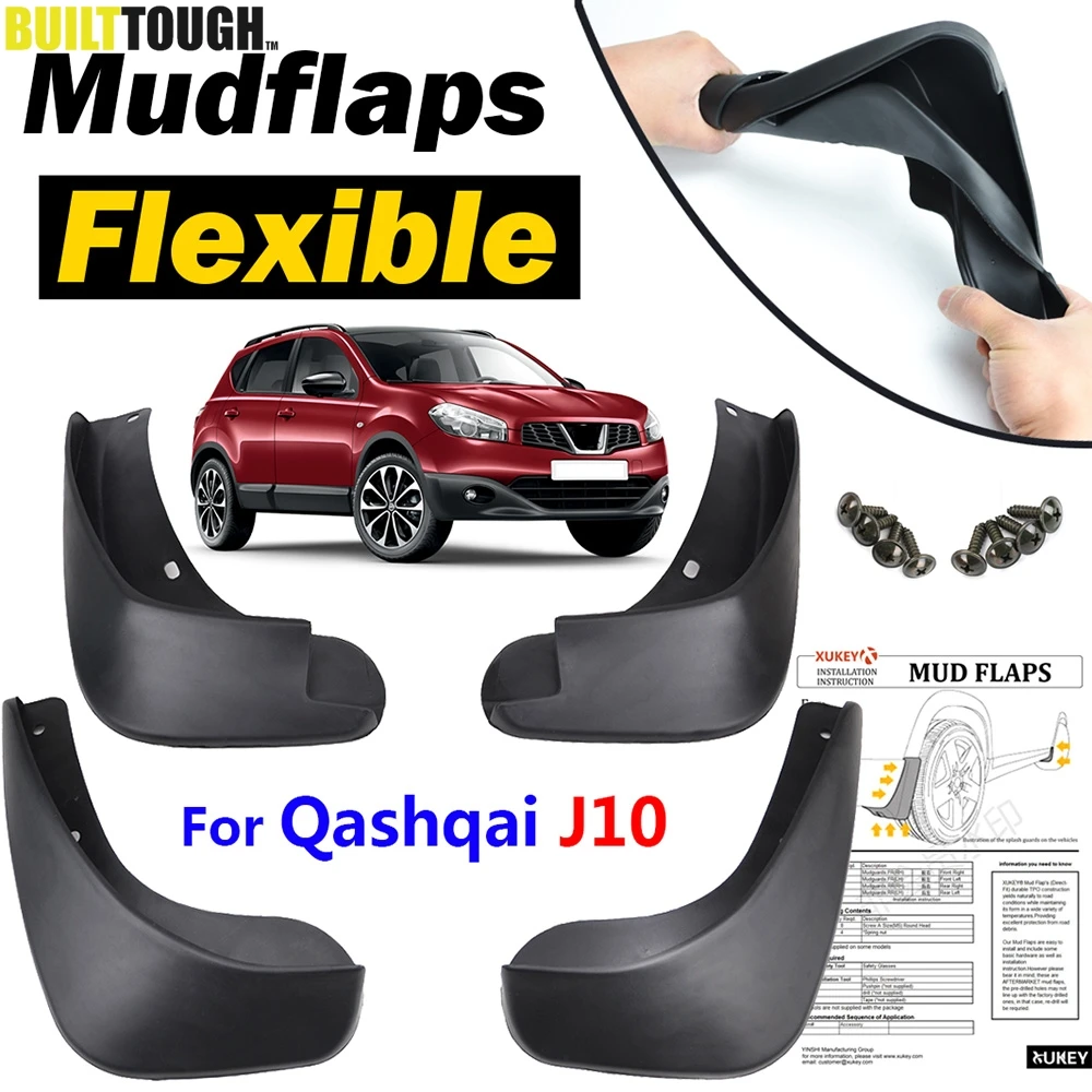 Автомобильные Брызговики для Nissan Qashqai / + 2 Dualis 2007 2013 J10 брызговики