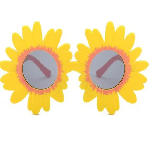 

2019 fashion sun flower round cute children's sunglasses UV400 girl cute baby glasses child safety comfortable glasses