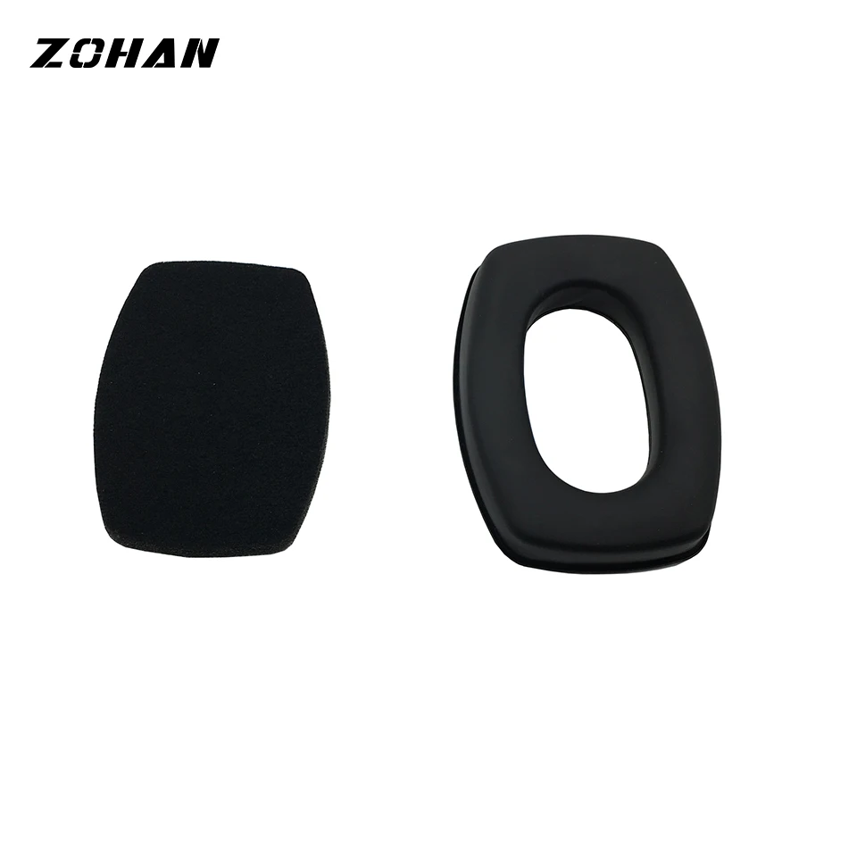 ZOHAN Replacement Ear Cup Cushions For Hearing Protector Applicable To Howard Light Impact Electronic Shooting Earmuff 2 pair