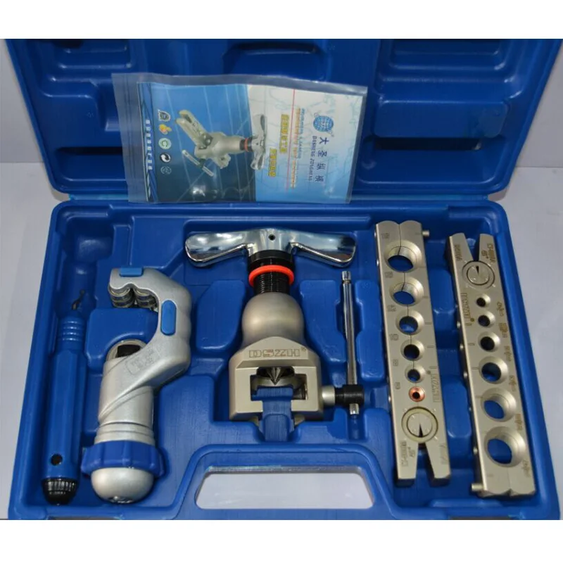 

Copper tube flaring cutting tool kit,pipe flaring tool set WK-806FT Russia Warehouse