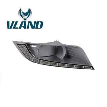 

VLAND Factory For Car Daytime Running Light For Ranger Day Light 2015 2016 2017 For Ranger Fog Lamp Frame With Signal 12V&35W