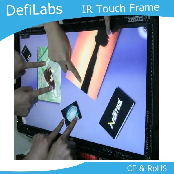 

DefiLabs 10 touch points 32 inch IR multi Touch Screen Frame