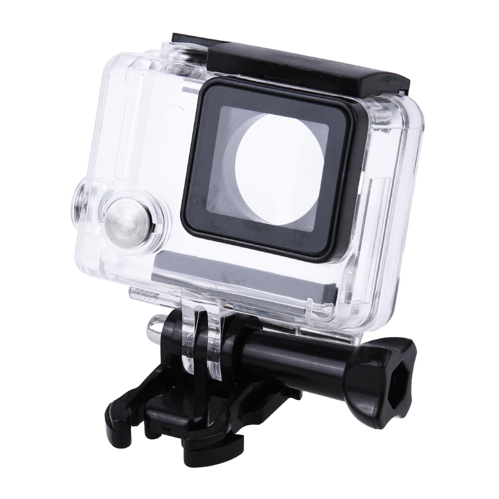 Action Camera Housing Case Camera Plastic Protector Side Opening Shell Frame with Stand Stabilizer for GoPro