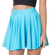 9 Colors Solid Women Summer Black Skirts Above knee Red Blue Silver Green Pink Yellow Skater Skirts S To 4xl 9 Colors Solid Women Summer Black Skirts Above knee Red Blue Silver Green Pink Yellow Skater Skirts S To 4xl