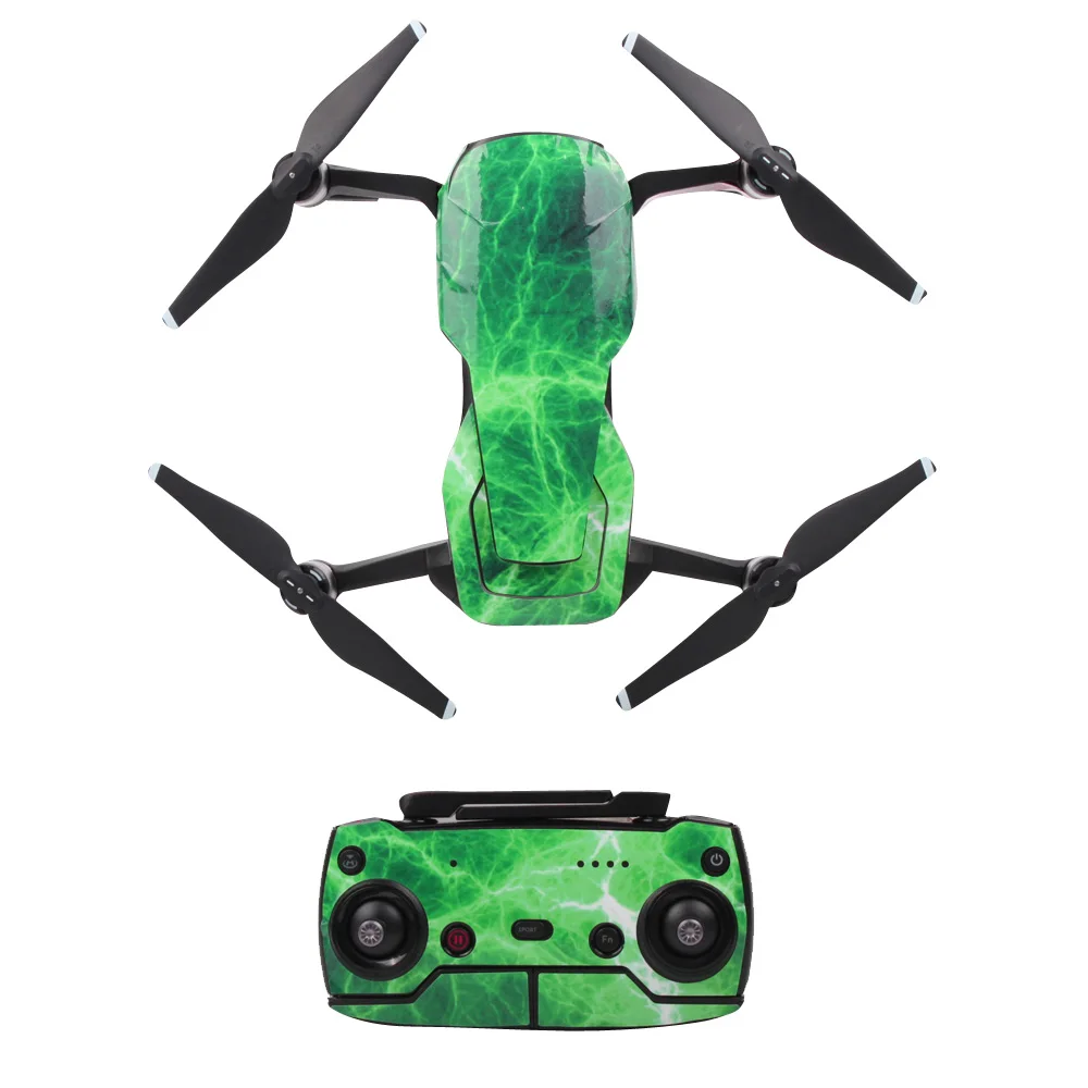 Sunnylife для DJI MAVIC AIR полный набор наклеек ПВХ тема наклейки фюзеляж пульт