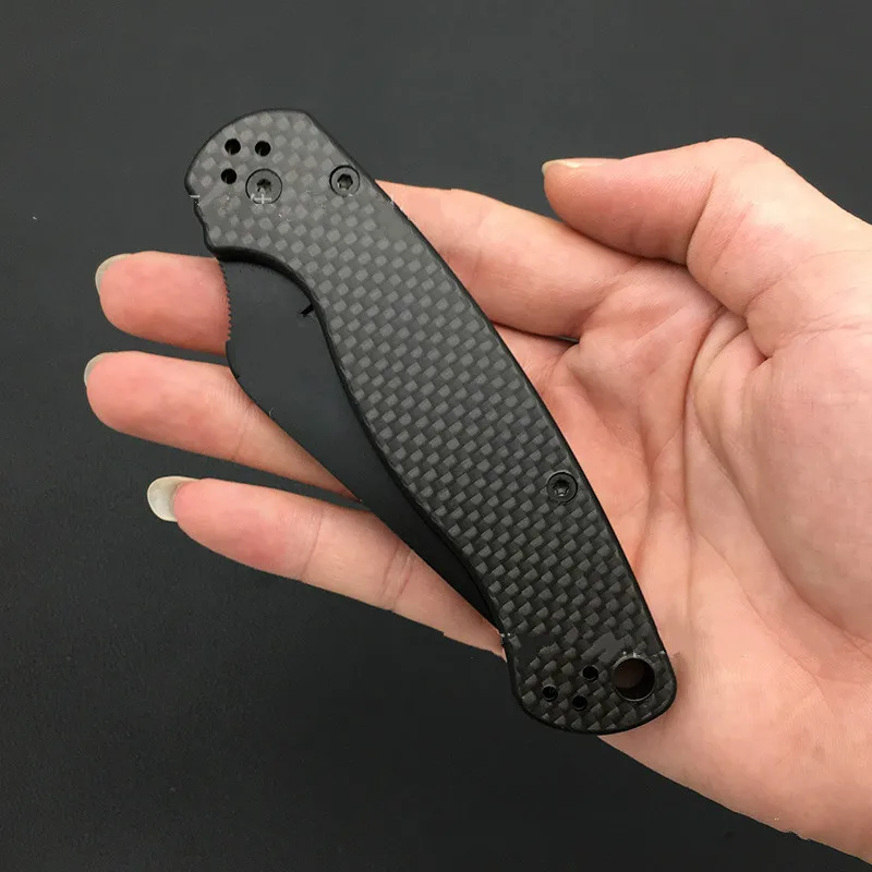 C81 Knife Folding Knives 58HRC CPM-S30V blade carbon fiber Handle Military Survival Knife Camping Portable utility EDC Tools C81 Knife Folding Knives 58HRC CPM-S30V blade carbon fiber Handle Military Survival Knife Camping Portable utility EDC Tools