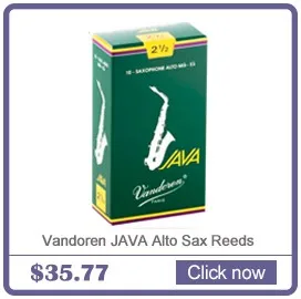 Оригинальные французские саксофоны Vandoren JAVA Alto Sax Red Reeds/Eb Alto Саксофон Reeds 2,5#3,0# коробка из 10 [ ]