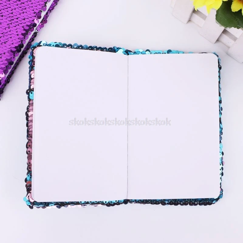 Creative Sequins Notebook Notepad Glitter Diary Memos Stationery Office Supplies Stationery 78 Sheets Jy23 19 Dropship