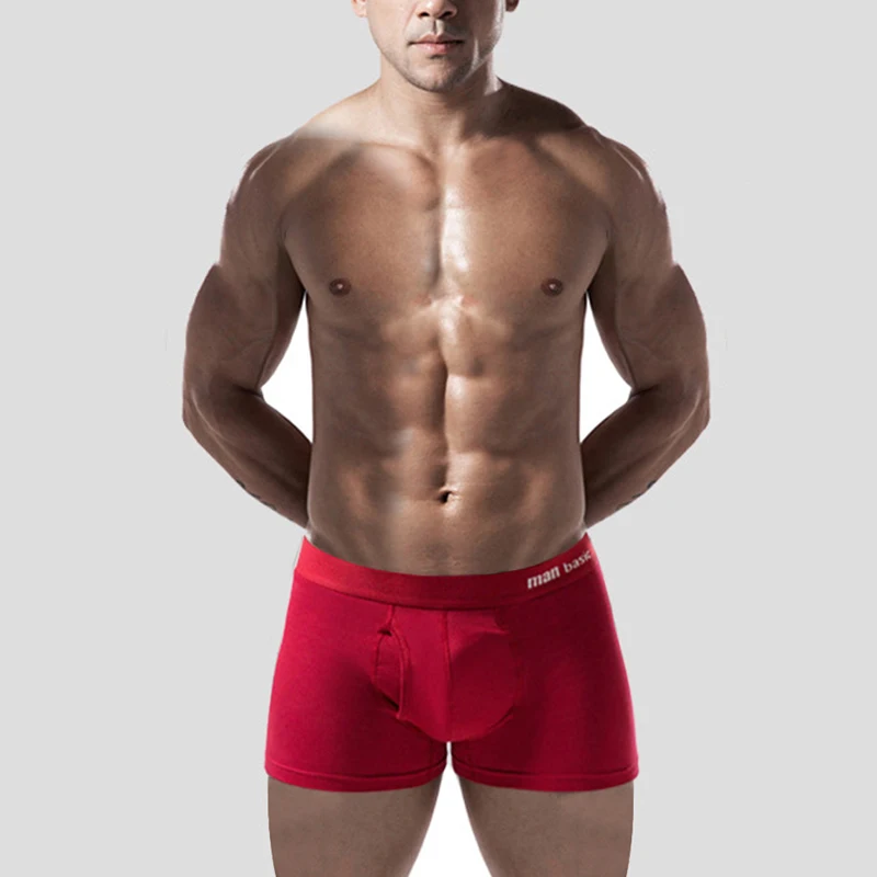 Бренд SHUJI, 5 шт, разноцветные мужские трусы, хлопок, дышащее нижнее белье, средняя талия, удобные боксеры, шорты, модные размера плюс S-3XL