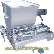 G2WGU100-5000 Double head horizontal U type pneumatic filling machine Tomato sauce, peanut butter, salad dressing, chili sauce