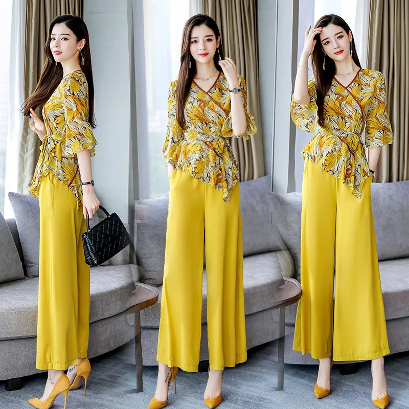 Conjunto Pantalon Blusas Elegantes Conjunto Blusa Pantalones